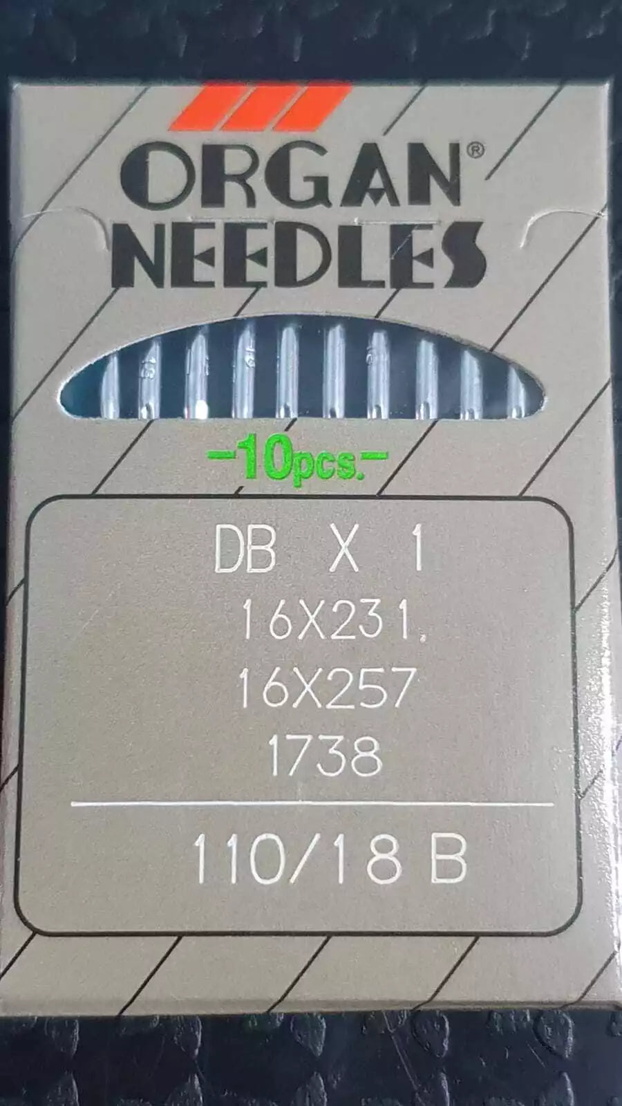 Organ Industrial Sewing Machine Needles 16X231 DBX1 1738 All Sizes 10 in Pkt