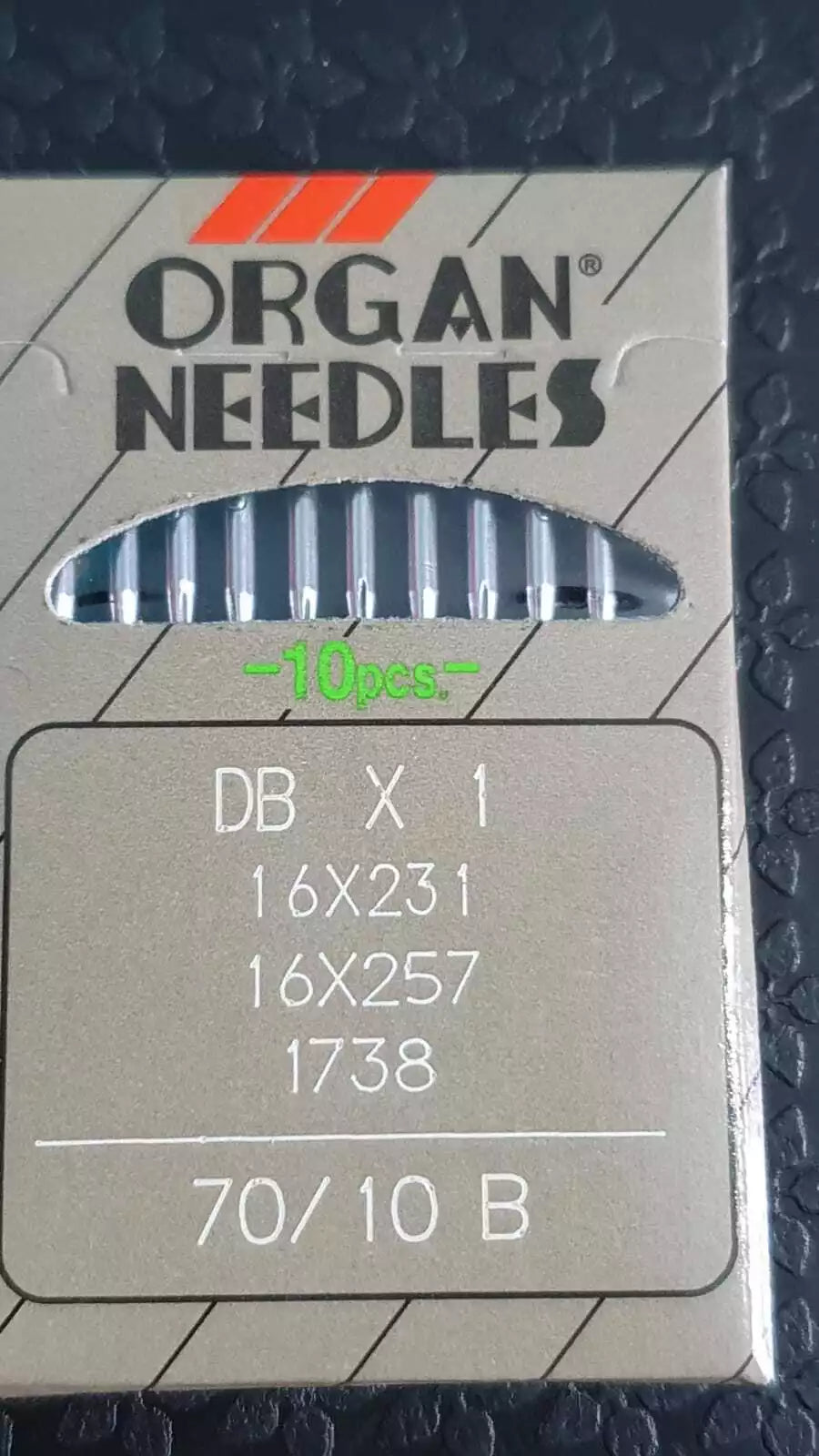 Organ Industrial Sewing Machine Needles 16X231 DBX1 1738 All Sizes 10 in Pkt